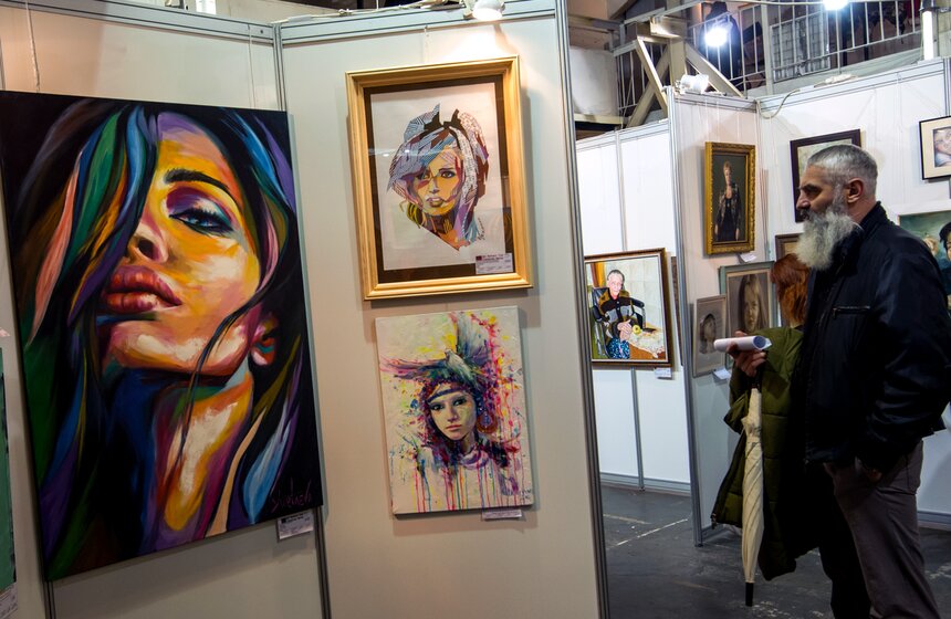 Выставка "Российская неделя искусств" в ARTPLAY 1 фото