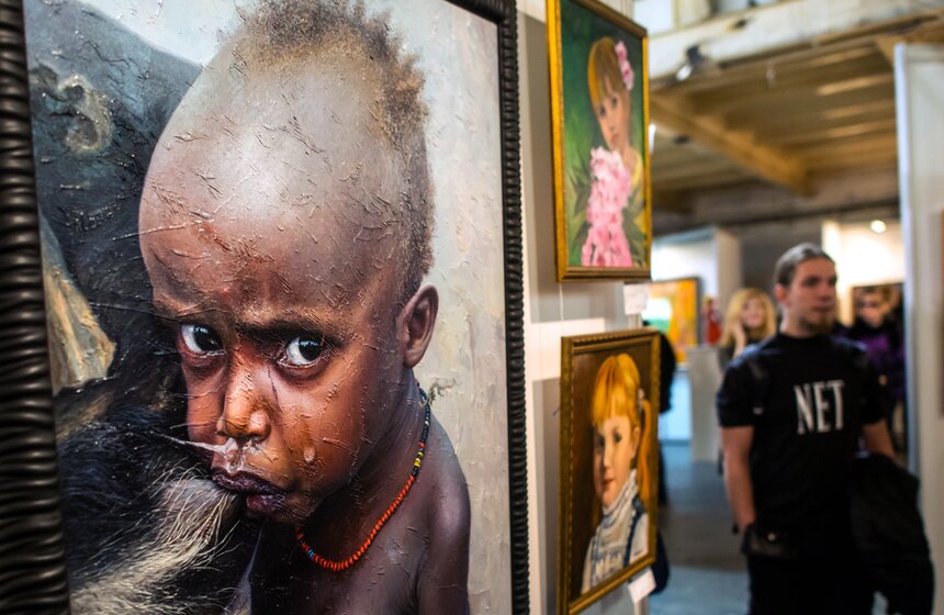 Выставка "Российская неделя искусств" в ARTPLAY 10 фото