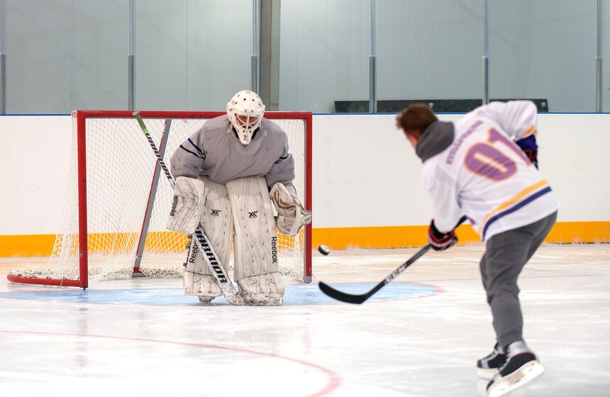 Открытие катка в парке Skazka в Крылатском 6 фото