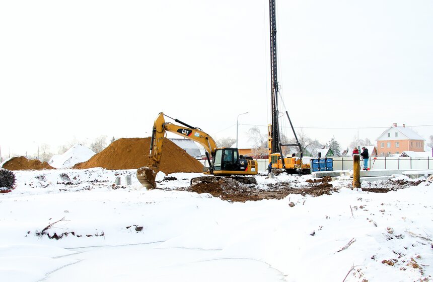 Мэр осмотрел ход строительства автодорожного путепровода 2 фото