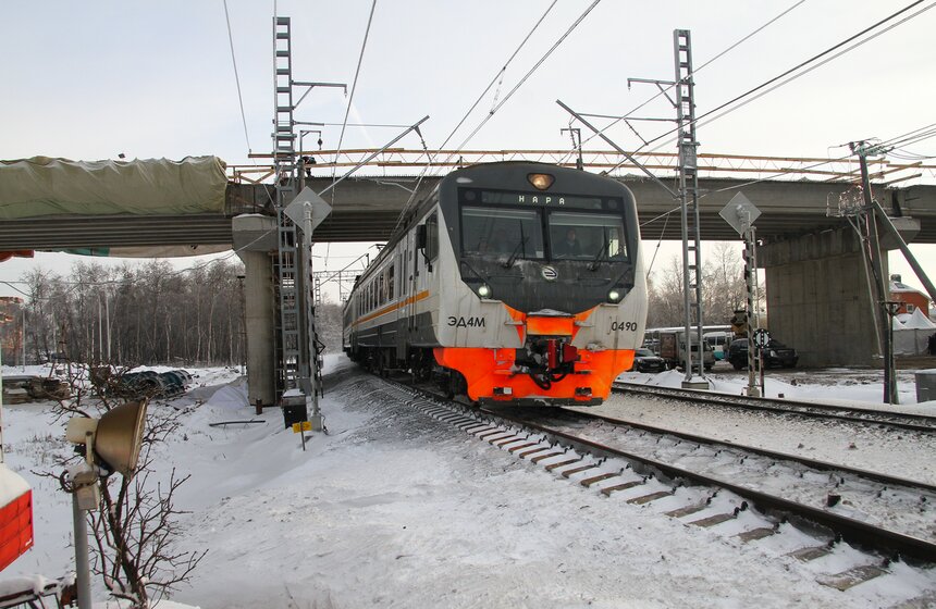 Мэр осмотрел ход строительства автодорожного путепровода 10 фото