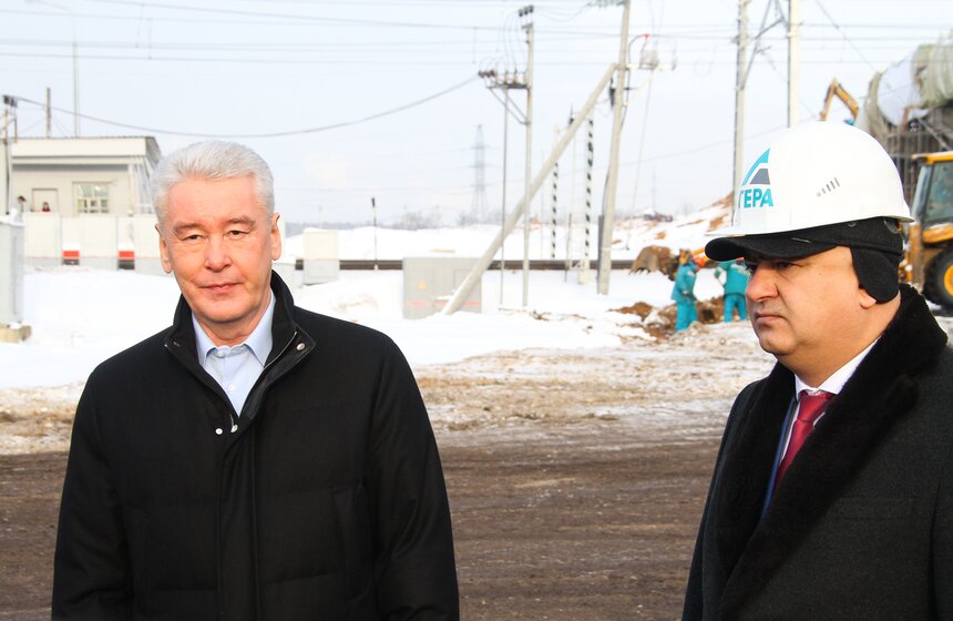 Мэр осмотрел ход строительства автодорожного путепровода 16 фото