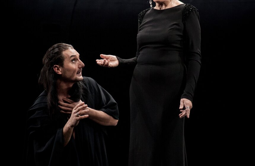 Спектакль "Царь Эдип" представили в Театре имени Вахтангова 31 фото