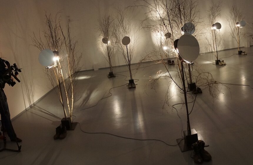 В МАММ проходит выставка немецкой художницы Ребекки Хорн 3 фото