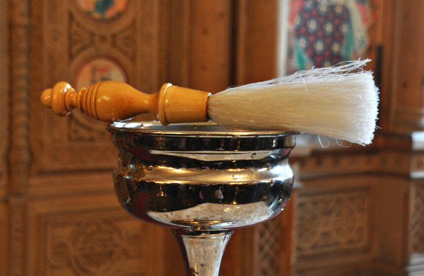 Москвичи готовятся в Пасхе и освящают куличи 9 фото