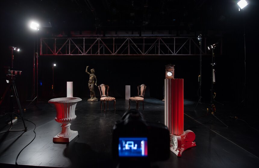 Александр Калягин на съемках программы "Важная персона" 1 фото