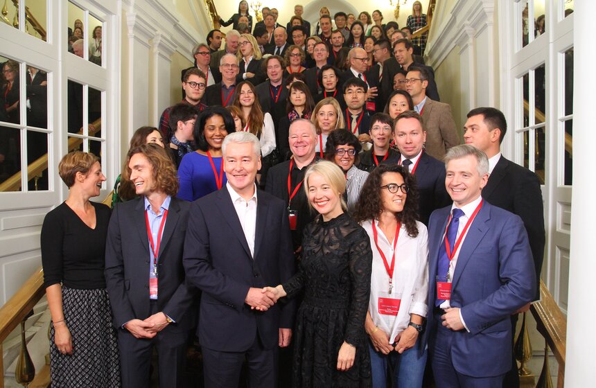 Мэр открыл московский саммит Культурного форума мировых городов 14 фото