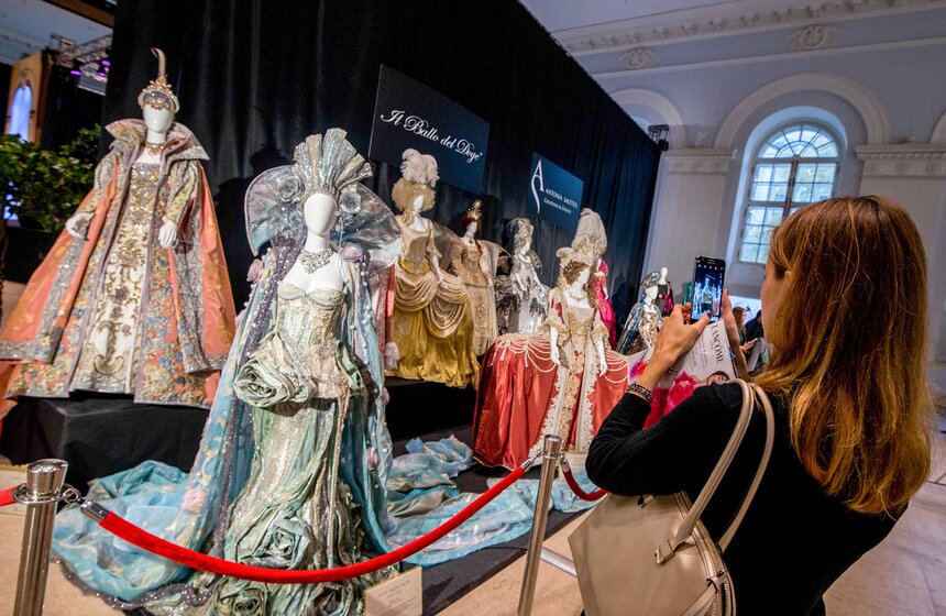 Выставка "Здравствуй, Италия!" в Манеже 17 фото