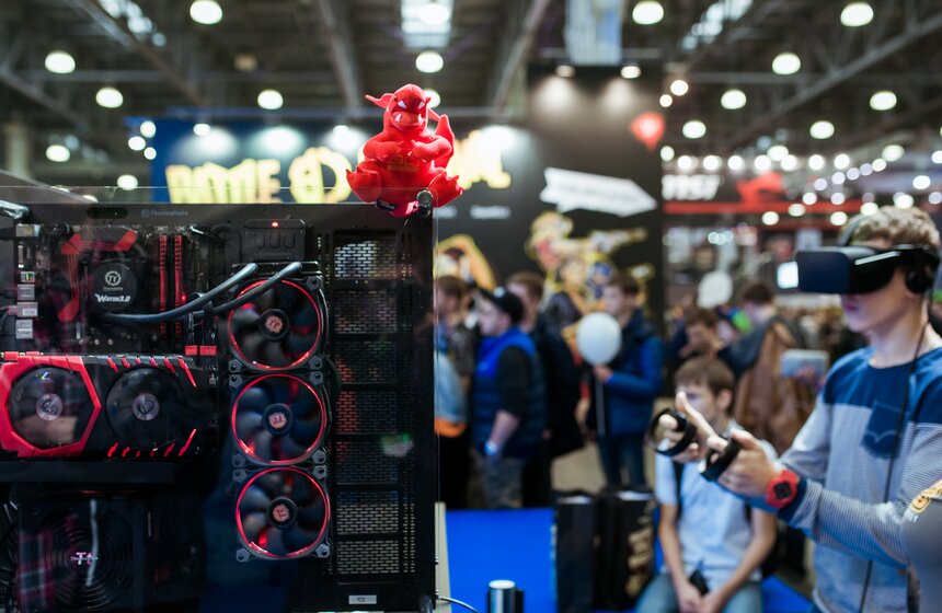 В столице открылась выставка "Игромир-2016" 6 фото