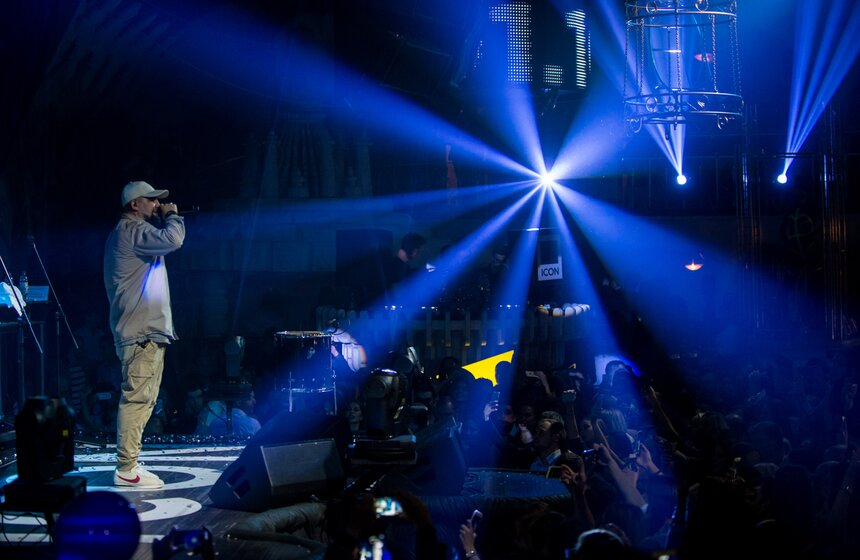 Рэпер Баста поздравил клуб ICON c днем рождения 11 фото