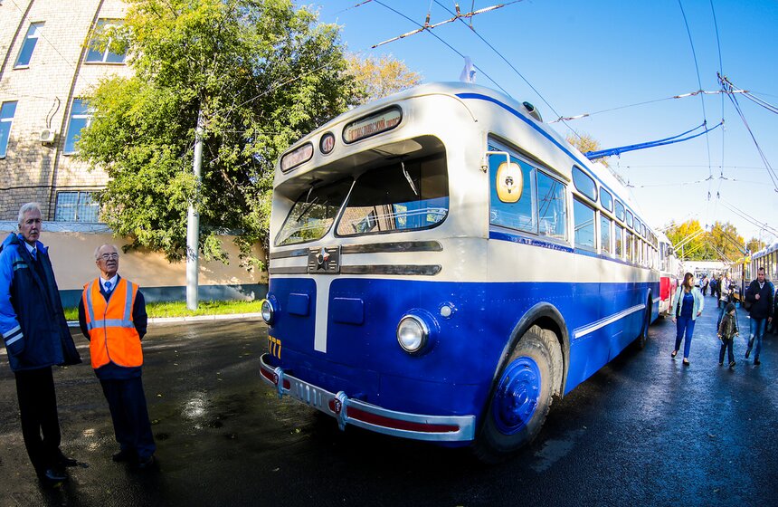 Как прошел Праздник московского троллейбуса 1 фото