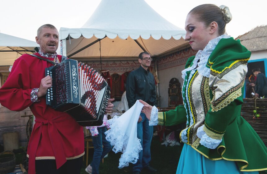 Фестиваль "Казачья станица Москва" в "Царицыне" 16 фото