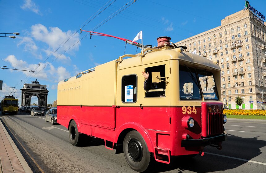 Как прошел Праздник московского троллейбуса 24 фото