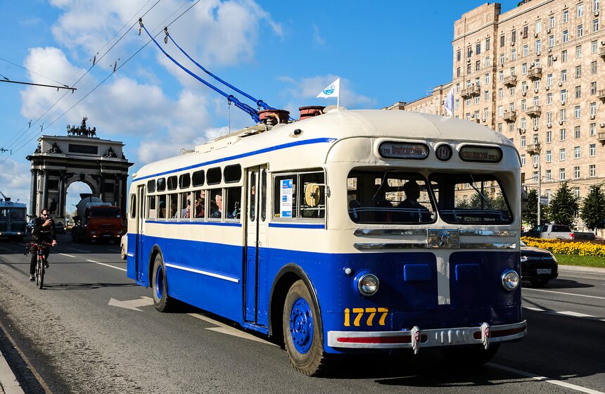 Как прошел Праздник московского троллейбуса 22 фото