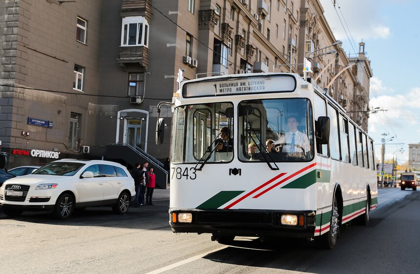 Как прошел Праздник московского троллейбуса 28 фото