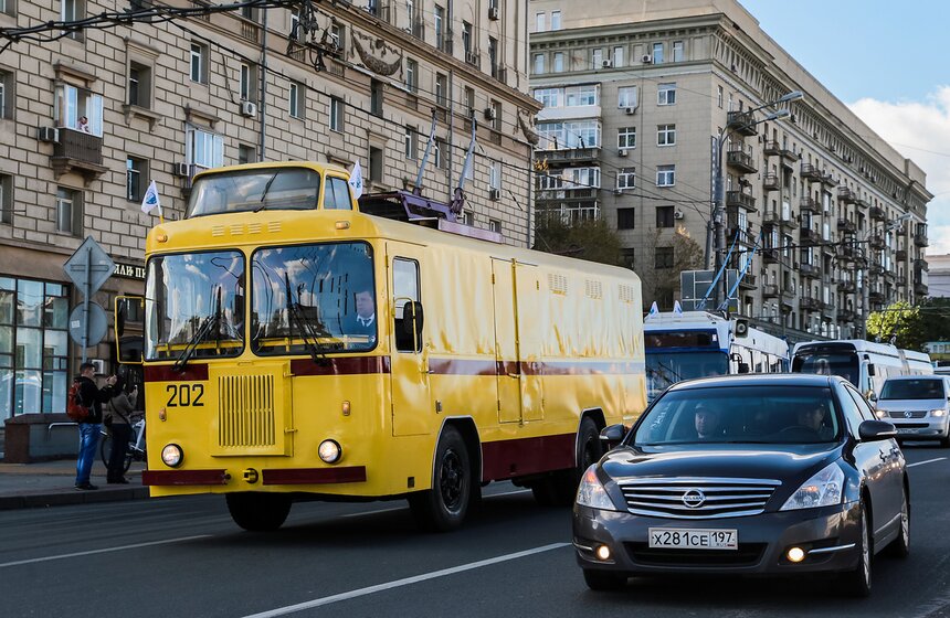 Как прошел Праздник московского троллейбуса 26 фото