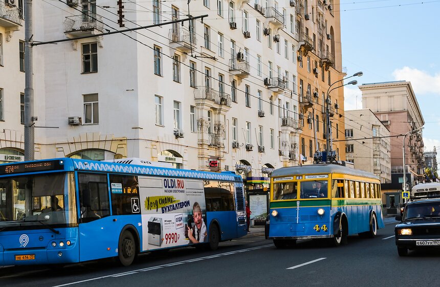 Как прошел Праздник московского троллейбуса 30 фото