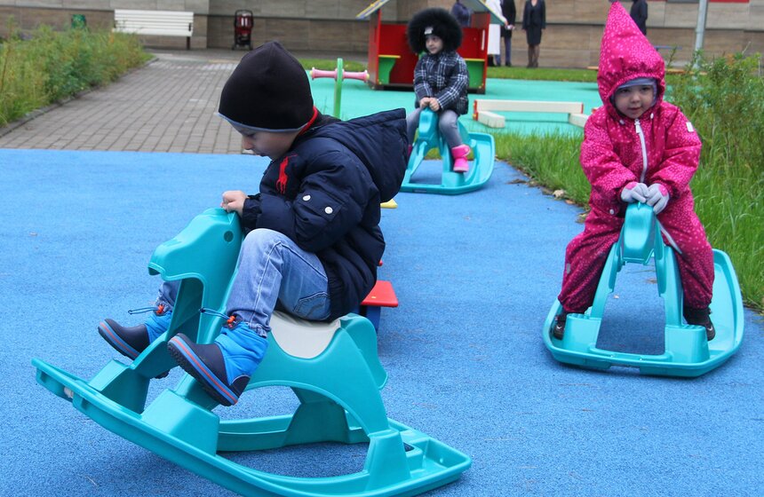 Сергей Собянин посетил новый детский сад в районе Кунцево 11 фото