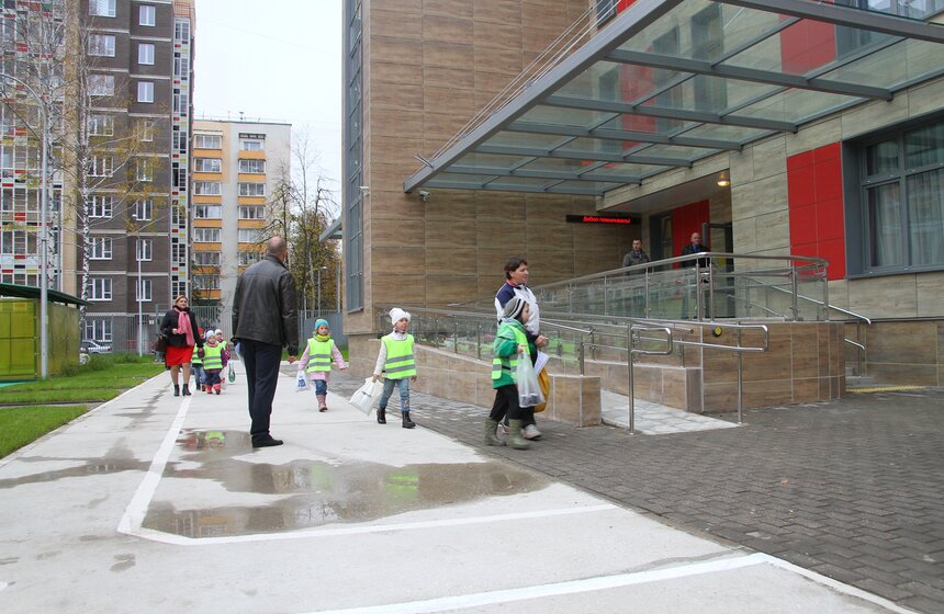 Сергей Собянин посетил новый детский сад в районе Кунцево 7 фото