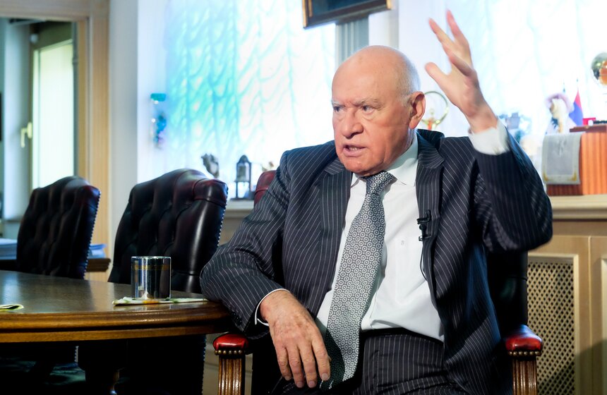 Лео Бокерия на съемках программы "Важная персона" 9 фото