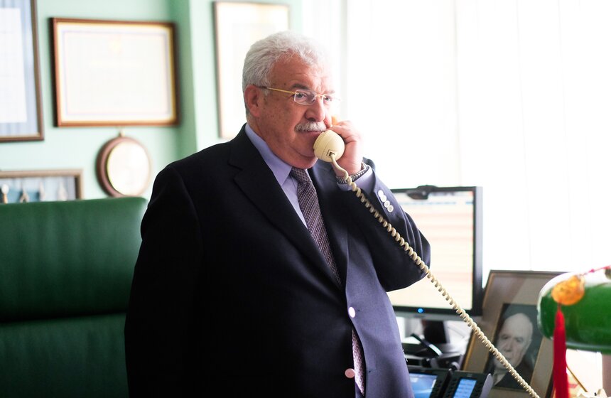 Михаил Гусман на съемках программы "Важная персона" 5 фото