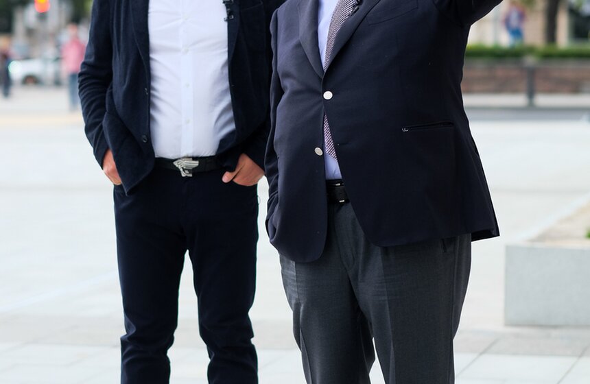 Михаил Гусман на съемках программы "Важная персона" 7 фото