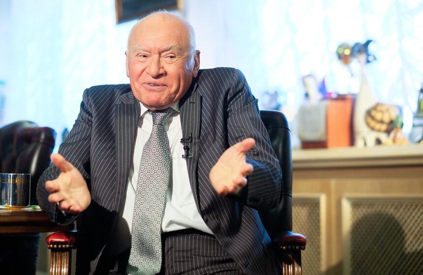 Лео Бокерия на съемках программы "Важная персона" 7 фото