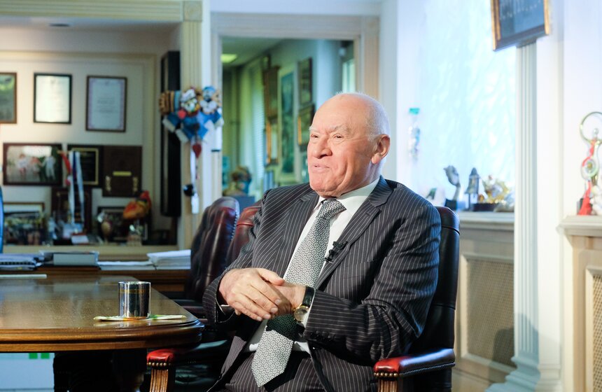 Лео Бокерия на съемках программы "Важная персона" 4 фото