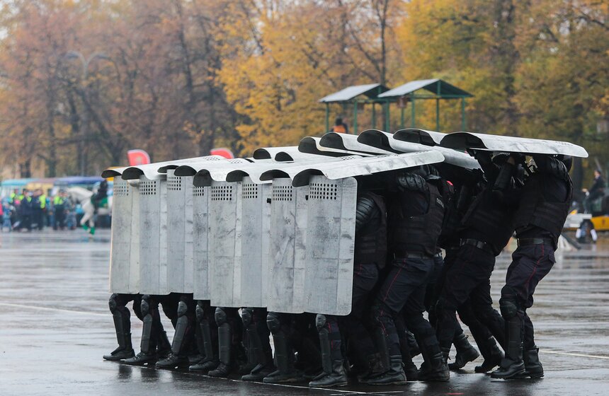 Спортивный праздник московской полиции прошел в ОК "Лужники" 9 фото