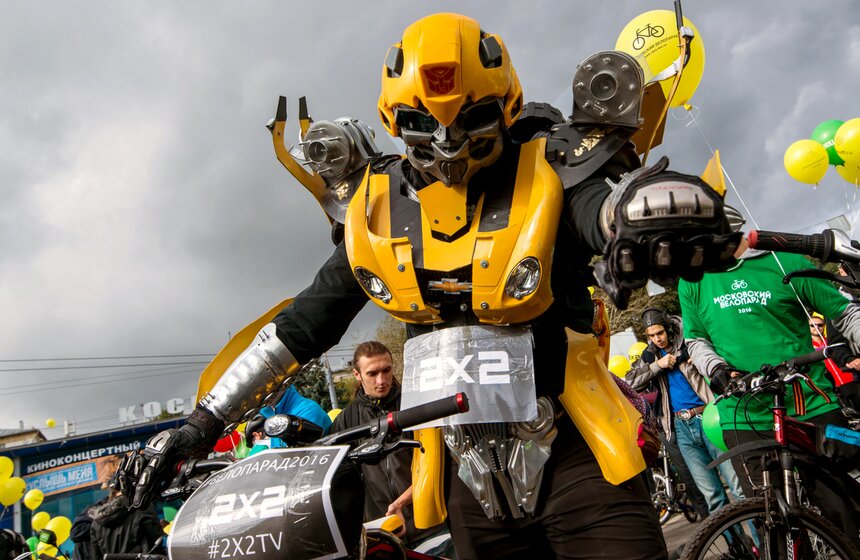 Московский велопарад собрал 15 тысяч участников 11 фото