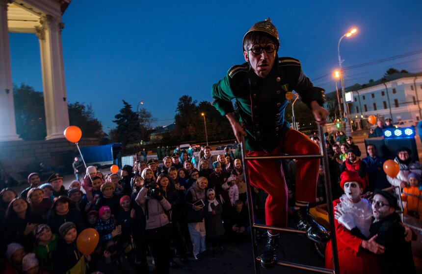 Фестиваль-марафон необычных театров "Лестница" прошел в Москве 23 фото