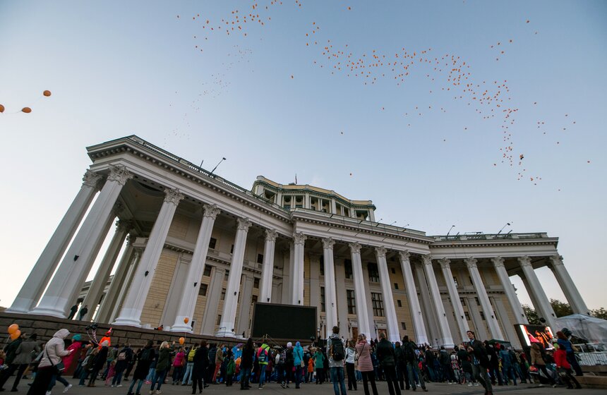 Фестиваль-марафон необычных театров "Лестница" прошел в Москве 17 фото