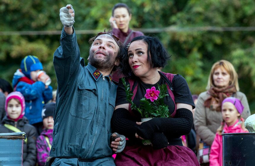 Фестиваль-марафон необычных театров "Лестница" прошел в Москве 15 фото