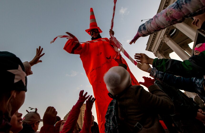 Фестиваль-марафон необычных театров "Лестница" прошел в Москве 18 фото