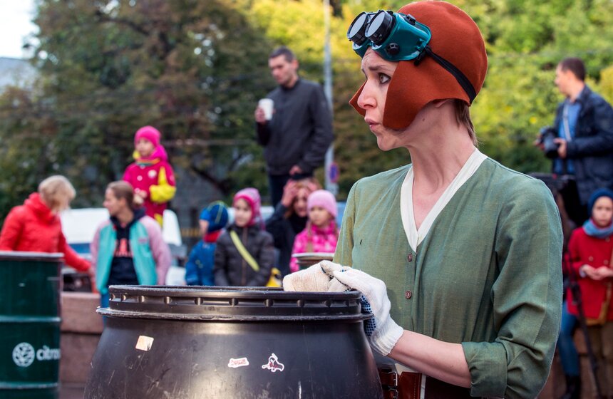 Фестиваль-марафон необычных театров "Лестница" прошел в Москве 8 фото