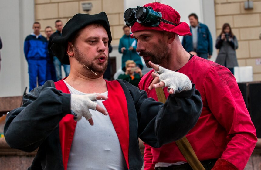 Фестиваль-марафон необычных театров "Лестница" прошел в Москве 9 фото