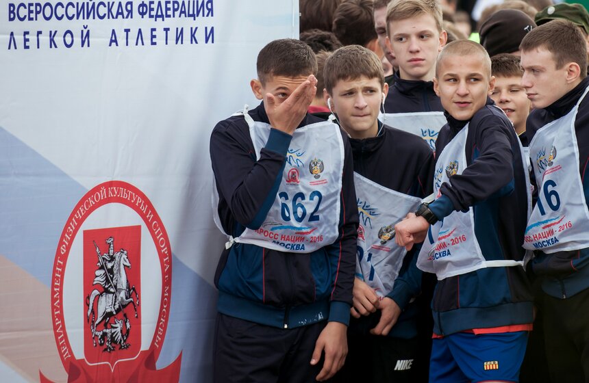 Центральный старт Всероссийского дня бега на ВДНХ 9 фото