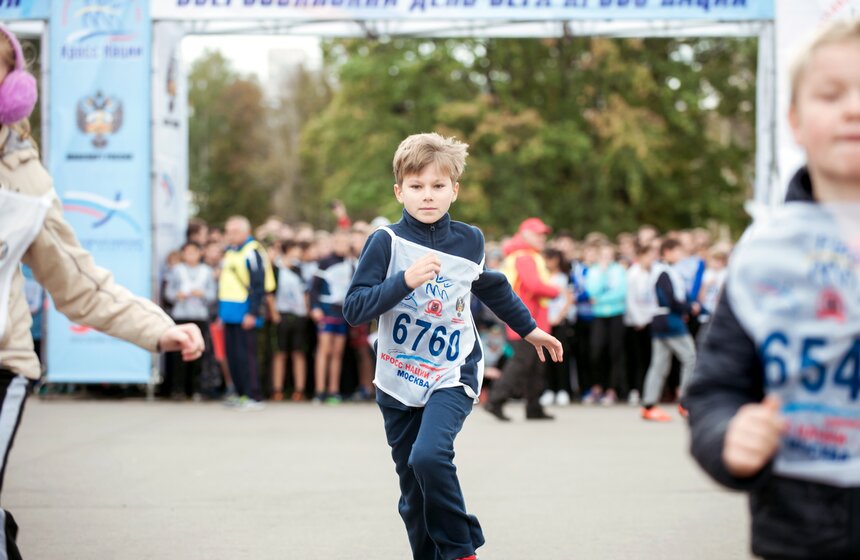 Центральный старт Всероссийского дня бега на ВДНХ 7 фото