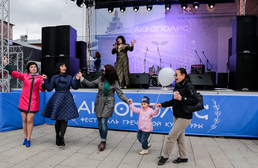 Фестиваль греческой культуры "Акрополис" в саду "Эрмитаж" 11 фото