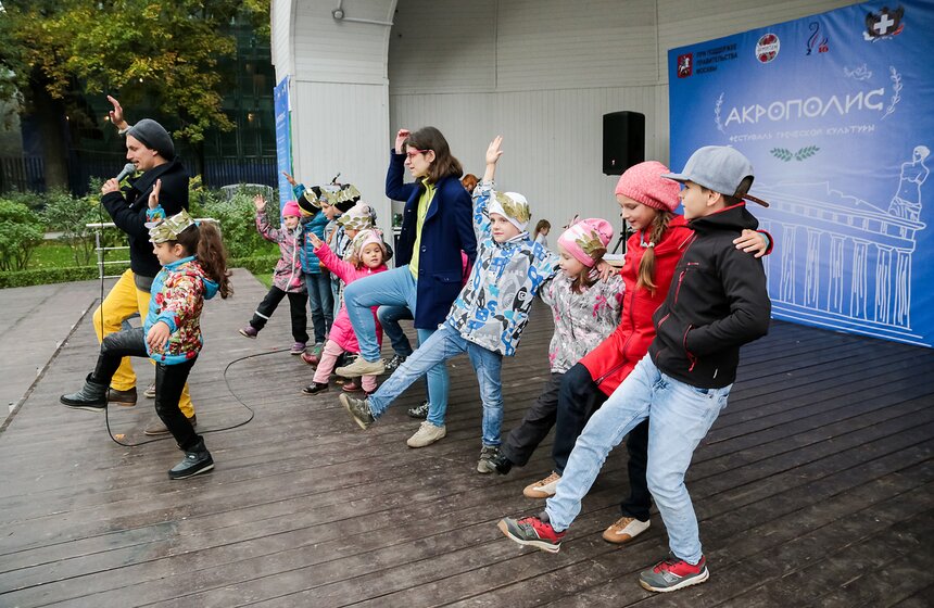 Фестиваль греческой культуры "Акрополис" в саду "Эрмитаж" 12 фото