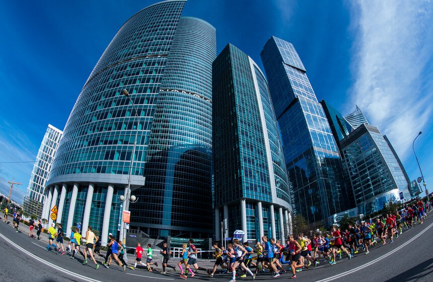 В столице прошел Московский марафон 1 фото