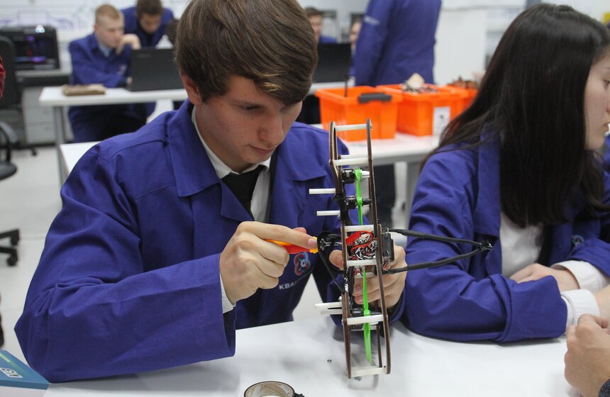 Открытие детского технопарка "Кванториум" 22 фото