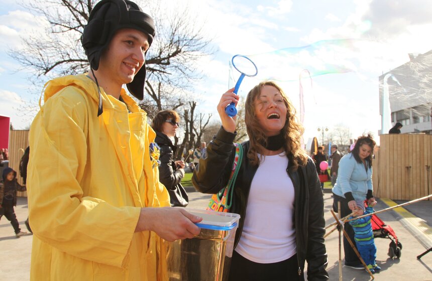 В "Музеоне" проходит фестиваль "Открытое небо" 16 фото