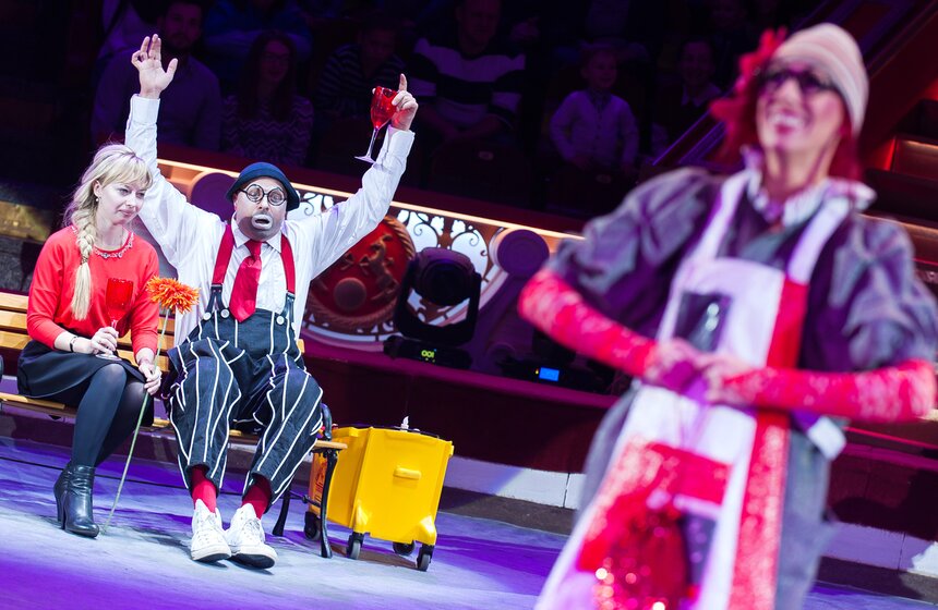 Выставка ко дню рождения Никулина открылась в цирке на Цветном 41 фото