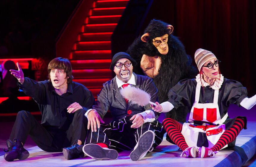 Выставка ко дню рождения Никулина открылась в цирке на Цветном 33 фото