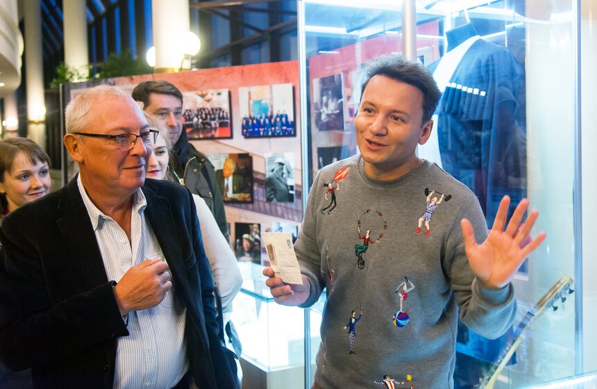 Выставка ко дню рождения Никулина открылась в цирке на Цветном 13 фото