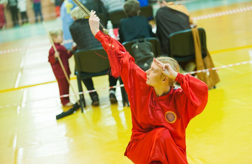 В Москве прошел открытый турнир по традиционному кунг-фу 20 фото