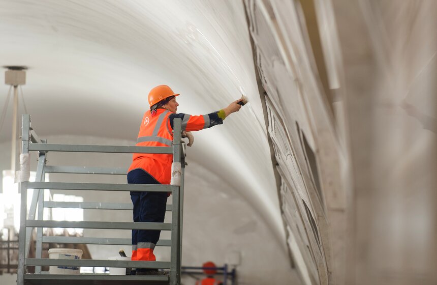 Центральный участок фиолетовой ветки метро закрыли на ремонт 24 фото