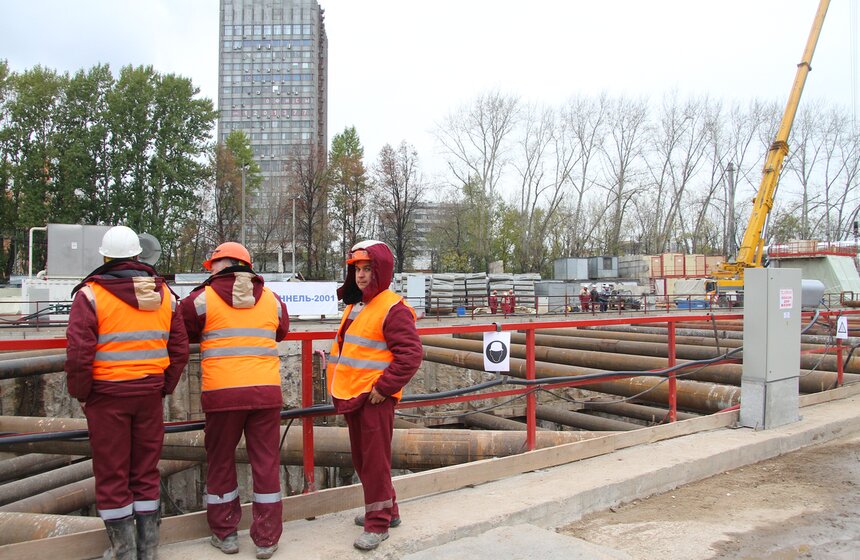 Мэр дал старт проходке тоннеля между "Рубцовской" и "Лефортово" 4 фото