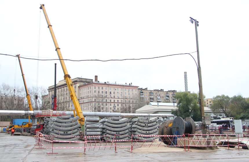 Мэр дал старт проходке тоннеля между "Рубцовской" и "Лефортово" 1 фото